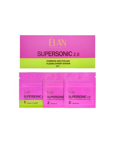 Zestaw do Laminacji Brwi i Rzęs SUPERSONIC 2.0 ELAN – Saszetki | Szybki Czas Zabiegu