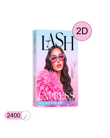 Gotowe Kępki do Przedłużania Rzęs 2D  M,LC,LD  SUPER NARROW LASH EXPRESS Moemi x Stylska Beauty