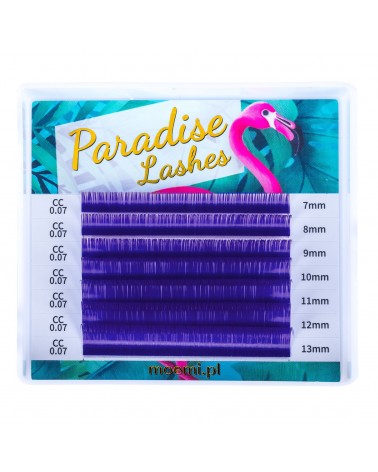 Rzęsy Ultra Violet Paradise Lashes™ Kolorowe Moemi