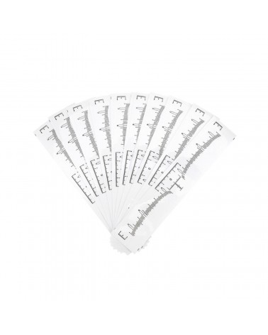 Jednorazowa linijka samoprzylepna do brwi 10 szt.